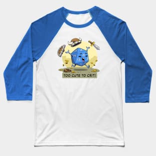 Too Cute To Crit Baseball T-Shirt